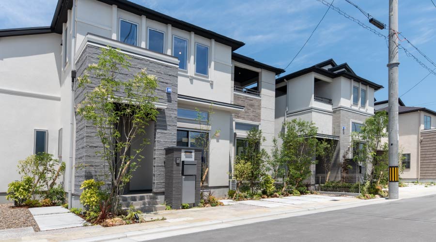 緑化率20%以上とした植栽計画