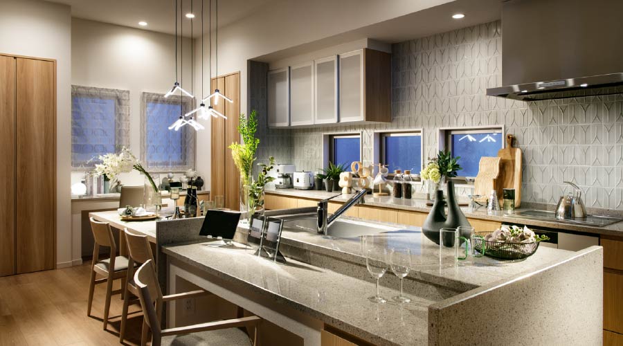 スタイルに応える多彩なキッチン