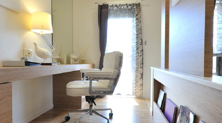 書斎やアトリエの演出