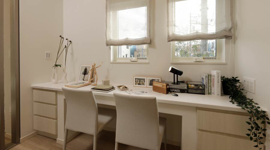 空間の有効活用ユーティリティカウンター