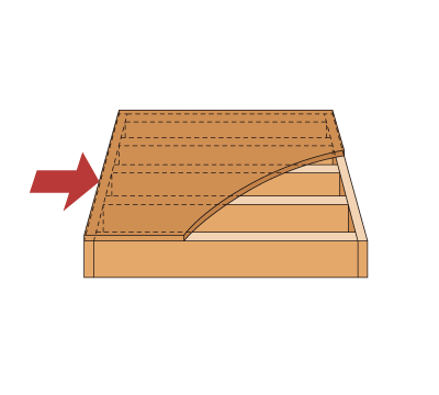 ツーバイフォー工法イメージ図1
